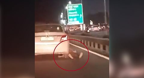 The deceased was identified as Bijender, a resident of Faridabad, Haryana. (Videograb)