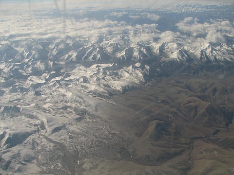 Tibetan plateau (Wikimedia Commons)