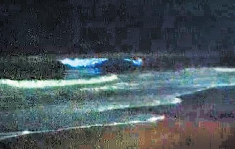 Stunning night time image of Palavakkam beach | special arrangement