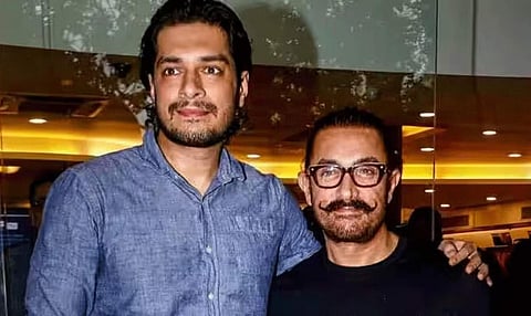 Aamir khan and Junaid Khan. (Photo | Express)