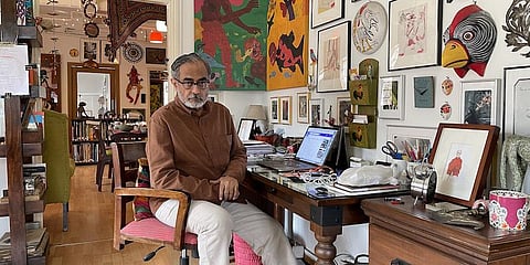 Publisher-photographer Naveen Kishore. (Photo | Express)