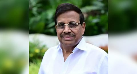 Noted film producer and whole-time director of Mathrubhumi Daily, P V Gangadharan.