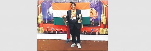 45-year-old Naga Jyothi becomes a role model for her students as she bags international medals in four sports.
