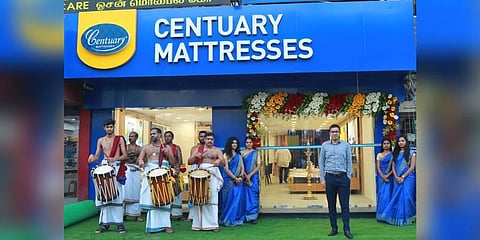 Newly opened Centuary Mattresses experience store in Chennai (Photo | Express)