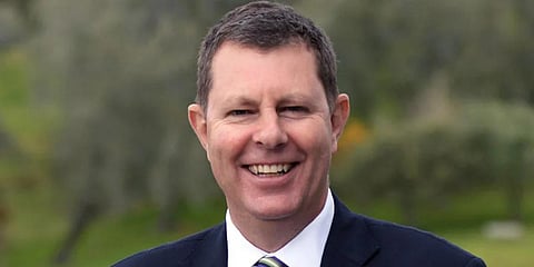 ICC chairman Greg Barclay (Photo| Twitter/@DDIndialive)