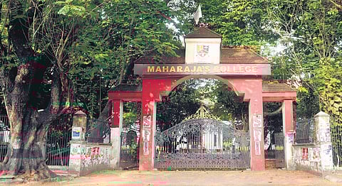 Maharaja’s College in Ernakulam.