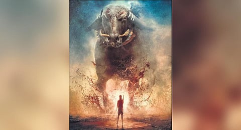 The film’s first-look poster teases a story about human-animal conflict.