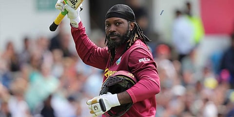 West Indies batsman Chris Gayle. (File photo | PTI)