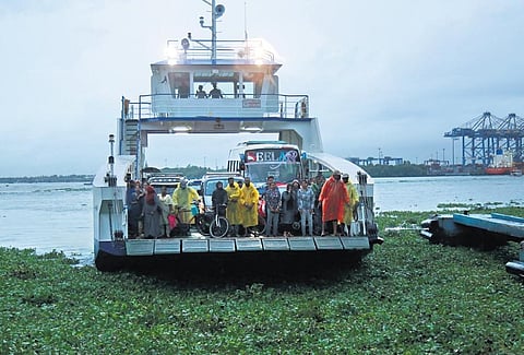 Vypeen-Fort Kochi Ro-Ro service | T P Sooraj