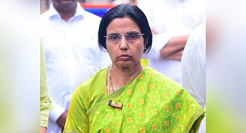 Chandrababu Naidu’s wife Nara Bhuvaneshwari