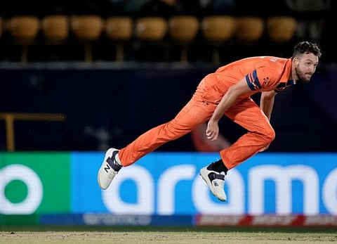 Netherlands’ Paul Van Meekeren. (Photo | AP)