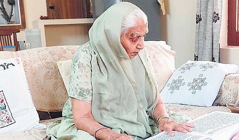 Being the wife of an Army officer, she has always learned to fight till the last breath.