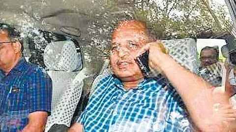 Aam Aadmi Party (AAP) leader Satyendar Jain