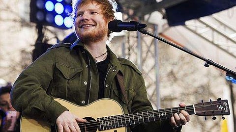 English singer-songwriter Ed Sheeran. (File photo | AP)
