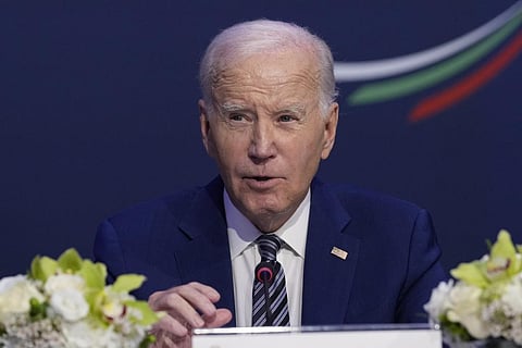 US president Joe Biden (File photo| AP)