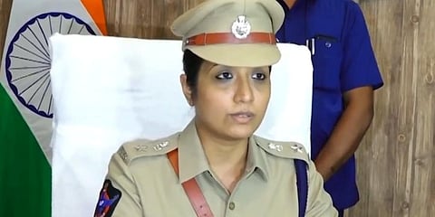 Prakasam SP Malika Garg. (File photo)