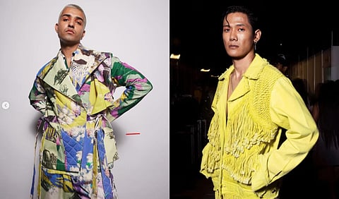 Hailing from Dholpur, Rajasthan, Prasoon Sharma of label Triune, relies on his cultural background to fuel his creative endeavours. (Photo | Triune Instagram, website)