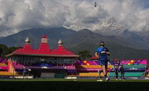 Located in the foothills of the Dhauladhar Range, the city's first snowfall of the season happened about a week ago (Photo | PTI)