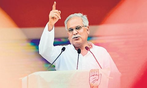 Chhattisgarh Chief Minister Bhupesh Baghel. (File photo | PTI)