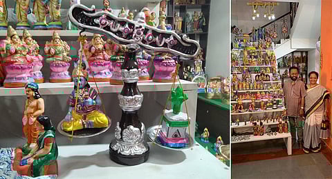 Ravichander Lakshminarayanan and his wife Dr Sita.