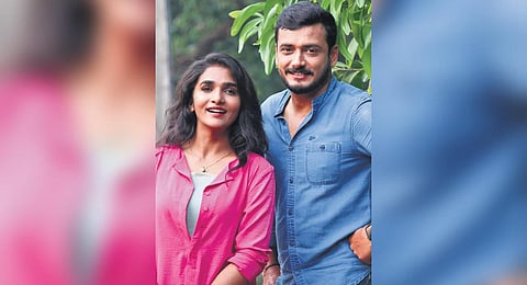 Former contestants of Bigg Boss Kannada Season 7 Divya Uruduga and bike racer Aravind KP