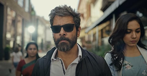 YouTube screengrab from the trailer of 'Dhruva Natchathiram' starring Vikram.