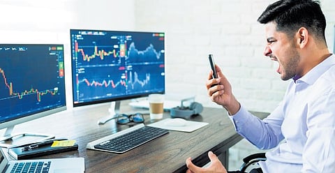 Stockbroker image used for representational purposes only.