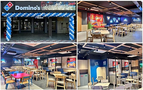 The new-look Domino's outlet