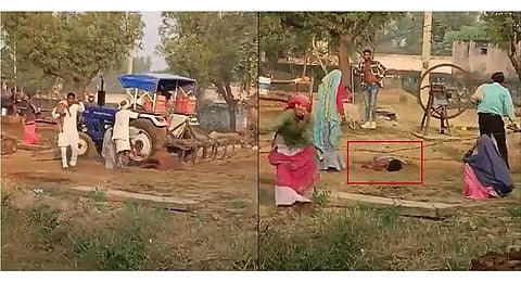 Screengrab of the viral video.