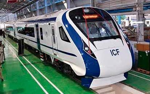 Vande Bharat Express coach designed by Chennai Integral Coach Factory | EXPRESS