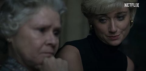 YouTube screengrab from the trailer of 'The Crown' S6 Part 1.