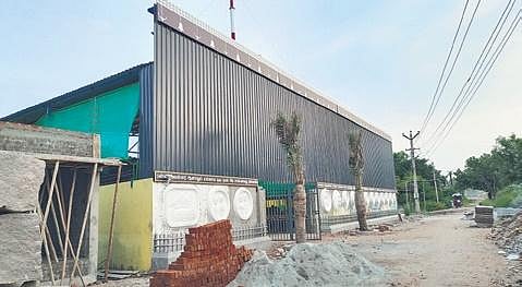 The crematorium stuck in limbo since its inception in 2019. (Photo | S Dinesh, express)