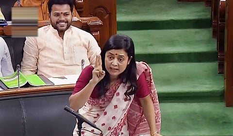 TMC MP Mahua Moitra in Lok Sabha TV