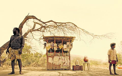 A still from the movie 'Koozhangal'