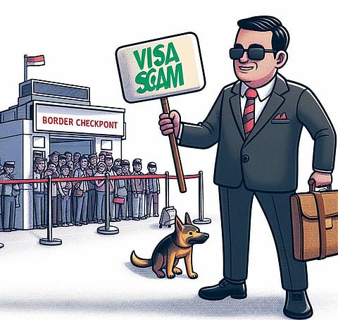 Delhi Police raids house of visa scam accused Enamul Ansari in Bihar's Darbhanga