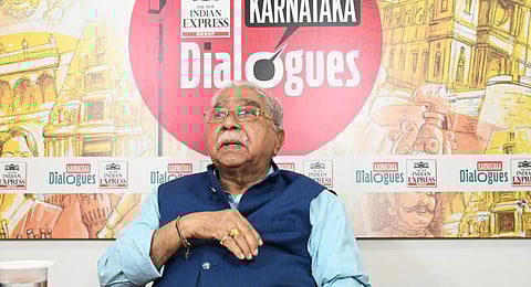 Kannada poet and writer Chandrashekhara Kambara.(Photo | Express)