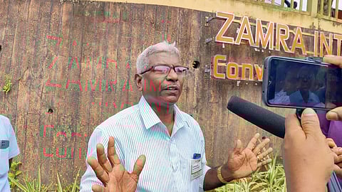 One woman died and over 36 others were injured in the explosion at the convention centre, Kalamassery. (Photo | A Sanesh)