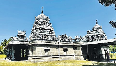 Ancient temple where Surya worshipped Siva