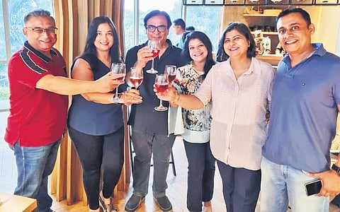 (L-R) Abhijit Mukherji, Shefali Saxena, Aalok Wadhwa, Anamika Bajpai, Manisha Mukherji and Shivendu Mittal.