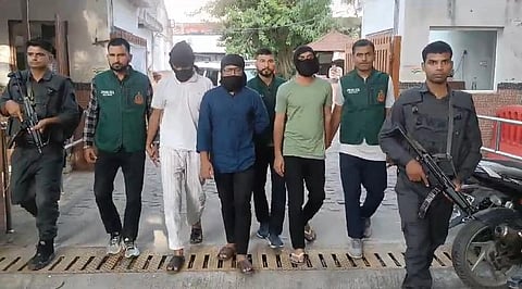 The Special Cell of the Delhi Police averted a major terror strike with the arrest of three suspected ISIS operatives.
