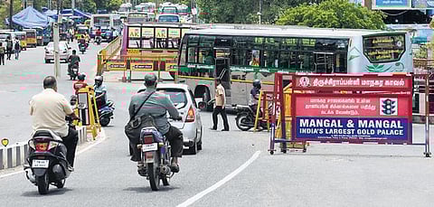 Traffic diversions. Image used for representational purpose | MK Ashok Kumar