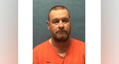 This undated booking photo obtained from the Florida Department of Corrections shows death row inmate Michael Zack. (Photo | AFP)