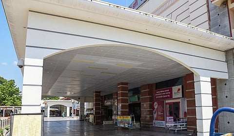 A view of the Tiruchy railway junction building on Thursday | M K Ashok Kumar