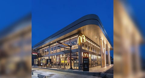 Image of a McDonald outlet. (Photo | Westlife Foodworld Linkedin)