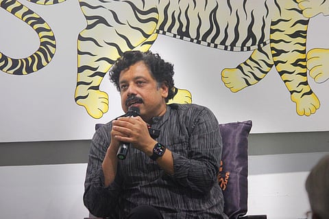 Mumbai-based Malayali screenwriter, columnist, and public speaker, Anand Neelakantan.