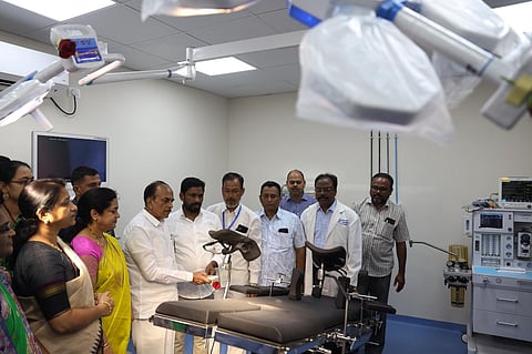 An IVF Centre has been inaugurated at Gandhi Hospital, Secunderabad. (Photo | Sri Loganathan Velmurugan)