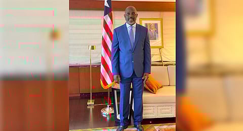 Liberia's President George Weah