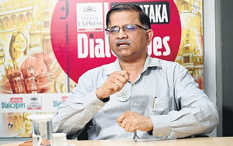 Vasudev Sharma, Executive Director, Child Rights Trust, former member, of Karnataka State Commission for Protection of Child Rights, and ex-chairperson, of Child Welfare Committee. (Photo | Express)