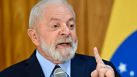 Brazil's President Luiz Inacio Lula da Silva