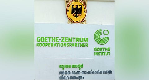 Goethe-Zentrum German language institute in Thiruvananthapuram.(Photo | Instagram)